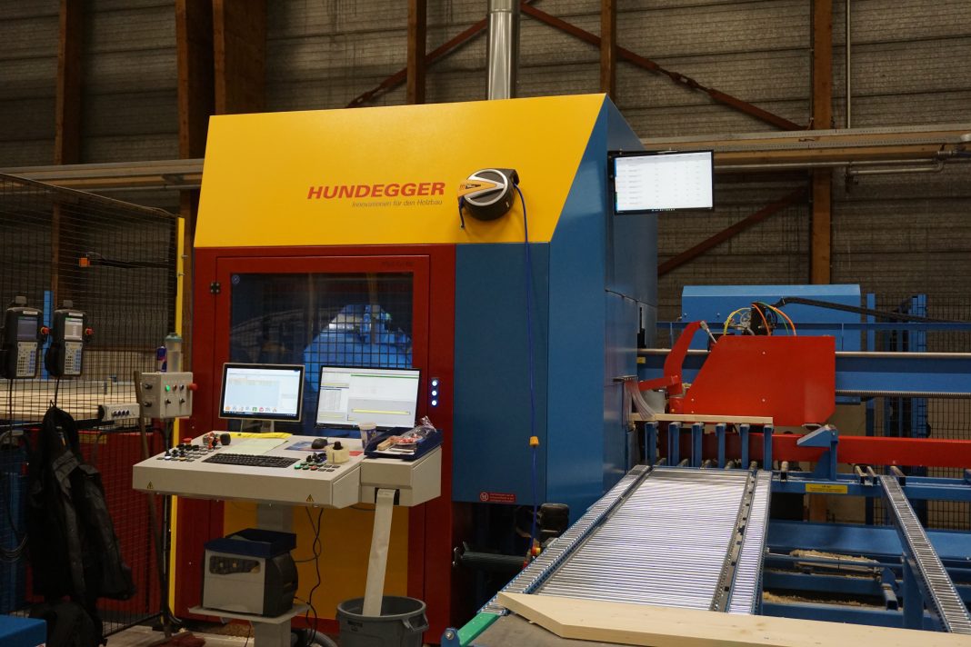 Ook de Speedcut 3 is te zien tijdens de Innovatiedagen bij Hundegger.