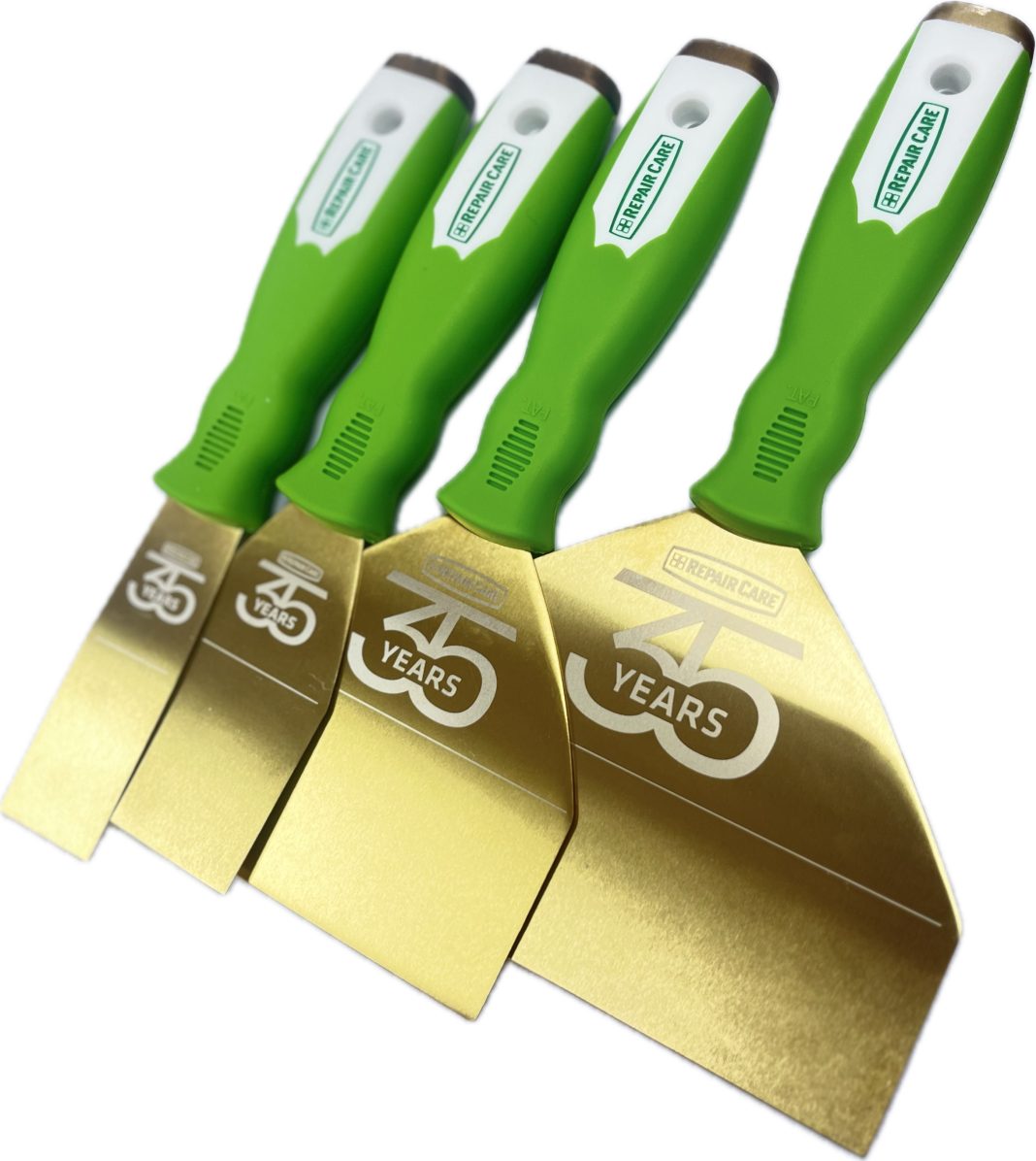 De jubileum messenset trekt niet alleen de aandacht met haar uiterlijk, maar is ook uitermate geschikt voor elke precisieklus.