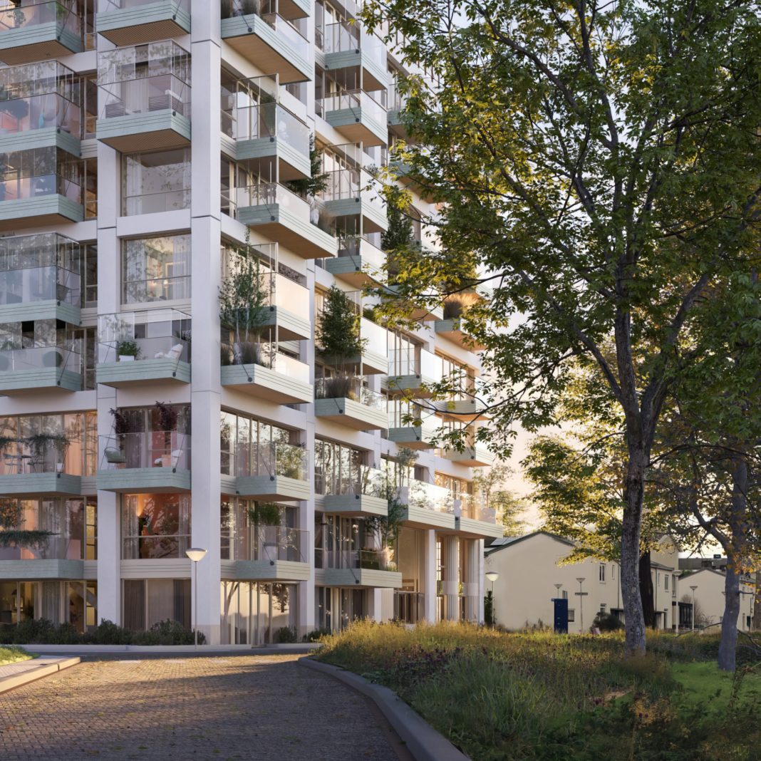 Dennis Hauer van architectenbureau Urban Climate Architects vertelt op woensdag over het project ‘Van Pallet tot Paleis’, waarbij afgedankte pallets de basis vormen voor een nieuw appartementencomplex, ‘The Urban Woods’ genaamd.