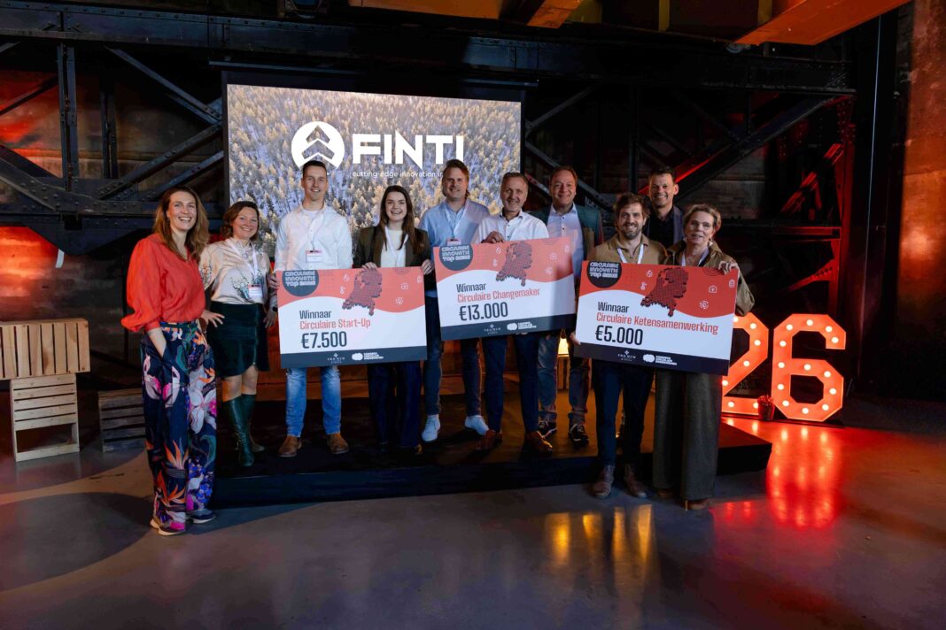 De winnaars van de Circulaire Innovatie Top 2026.