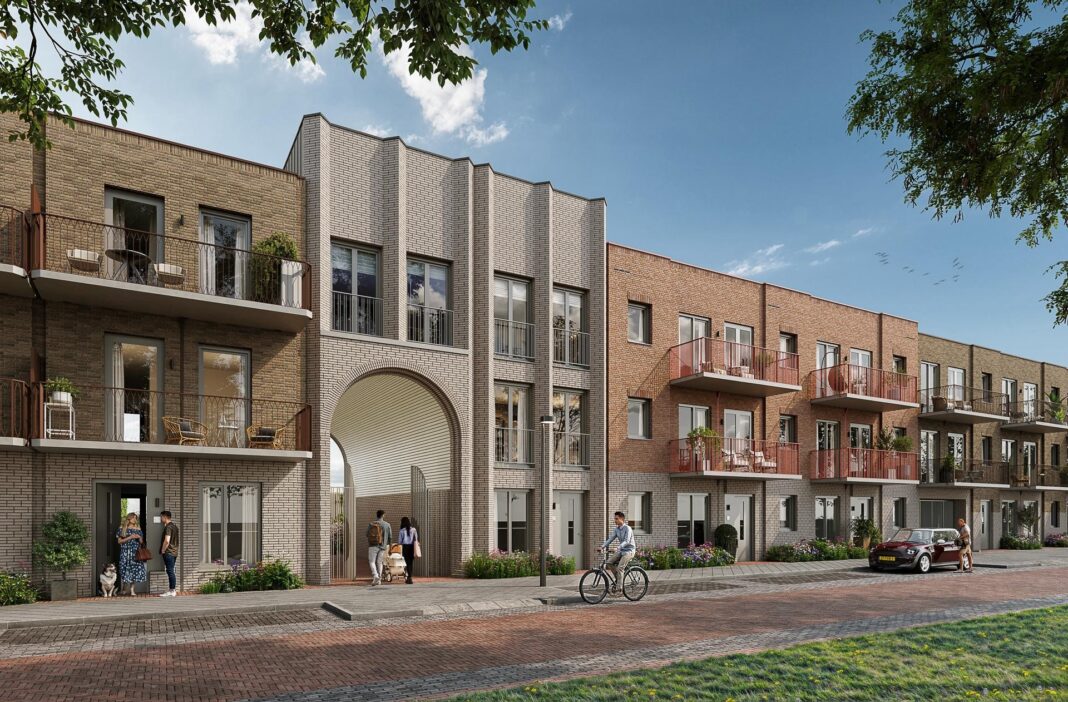 Leeuwepoort in Utrecht heeft als eerste project een SWK-planacceptatie (Stichting Waarborgcertificaat Koopwoningen) ontvangen onder het nieuwe Toetsingskader Gestapelde Houtbouw.
