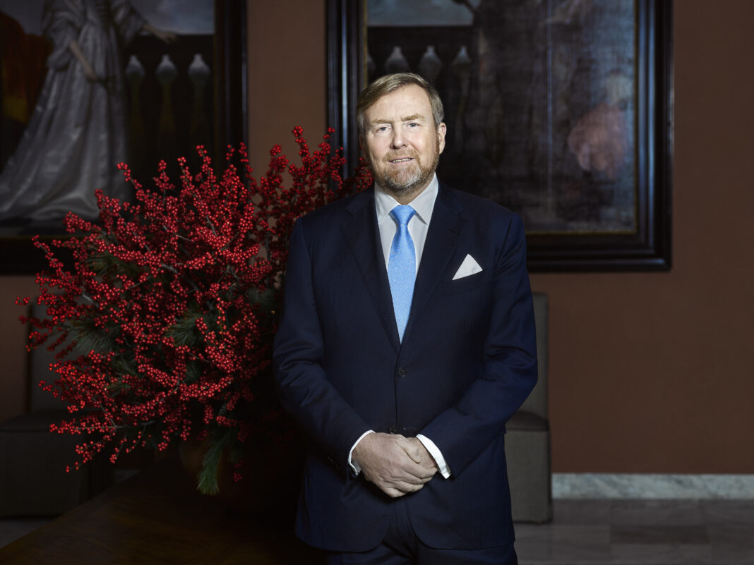 Koning Willem Alexander noemde industrieel bouwen met prefab-onderdelen als een van de oplossing om in korte tijd meer woningen te bouwen. (foto: RVD- Robin de Puy)